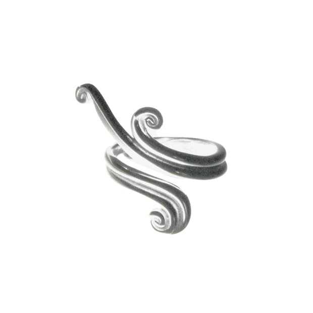 Surf wave ring _ silver 925