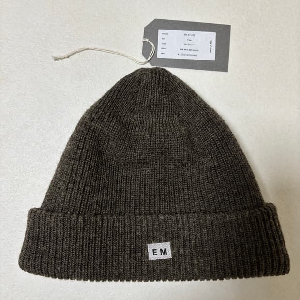 Ends and means 엔즈앤드민즈 와치캡 믹스브라운컬러