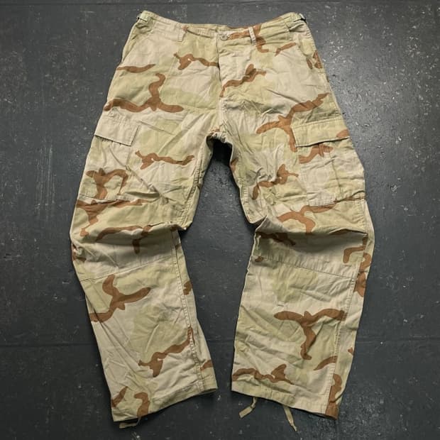 35 미군 오리지날 데저트 카모 BDU 팬츠
