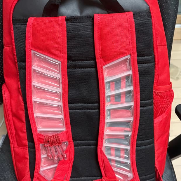 나이키 훕스 앨리트 백팩 레드