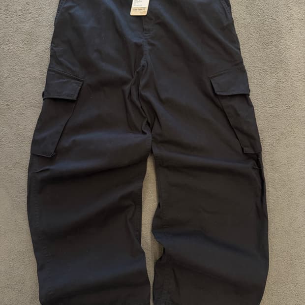 칼하트 wip 카고 와이드 팬츠 새상품 처분 