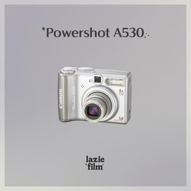 ๋ ์ดโง๏ฝฅ๏พCanon Powershot A530 ์บ๋
ผ ํ์์ท ๋์นด