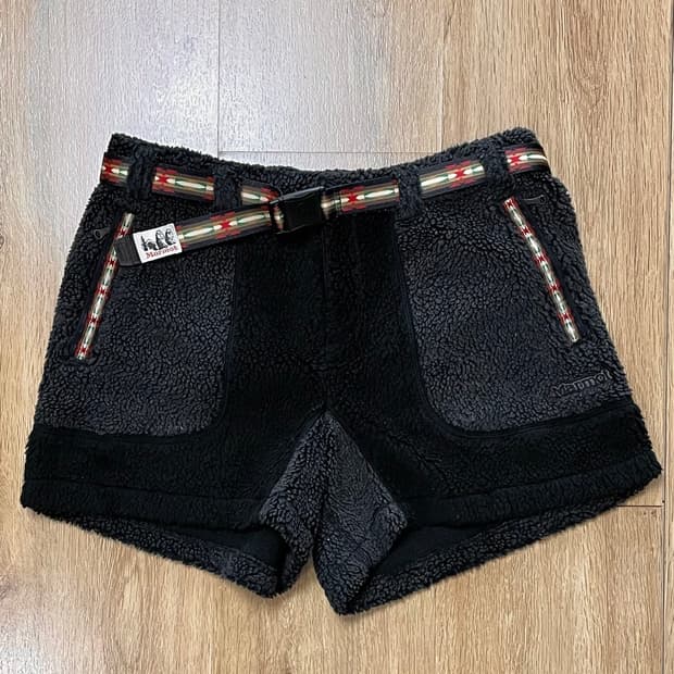 택포) 마모트 아즈텍 투톤 딥파일 뽀글이 후리스 플리스 숏팬츠 반바지