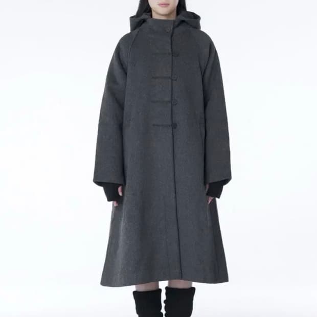 미세키서울 더플후드코트