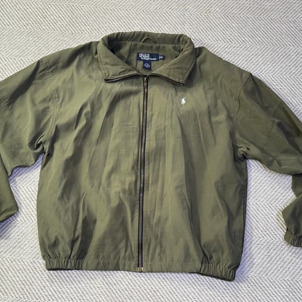 희귀) 폴로 카키 자켓 XL