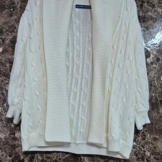 폴로 랄프로렌 케이블 가디건 