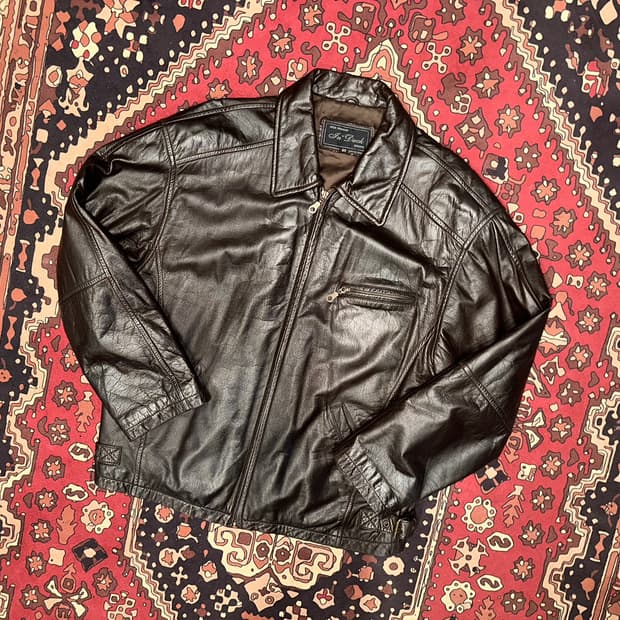 ( L ) 가죽자켓 아메카지 워크웨어 레더자켓 스포츠가죽 워크자켓