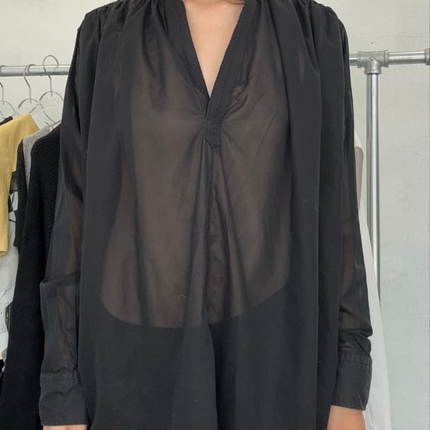 Helmut Lang v-neck blouse