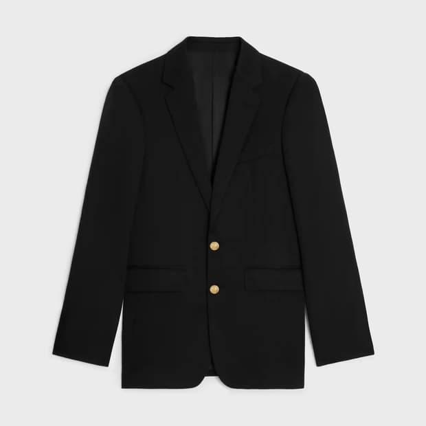 셀린느옴므 24FW 금장 블레이저