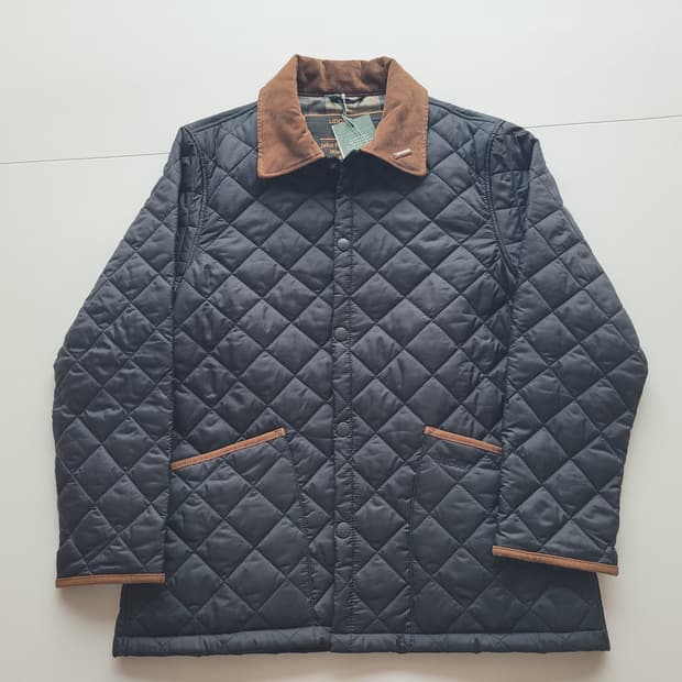 바버 퀼팅 리데스데일 30주년 한정판 블랙