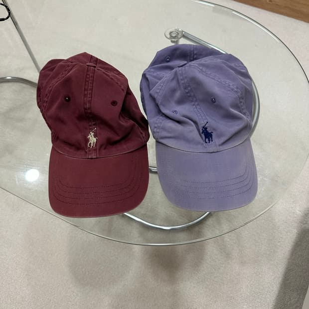폴로 빈티지 모자