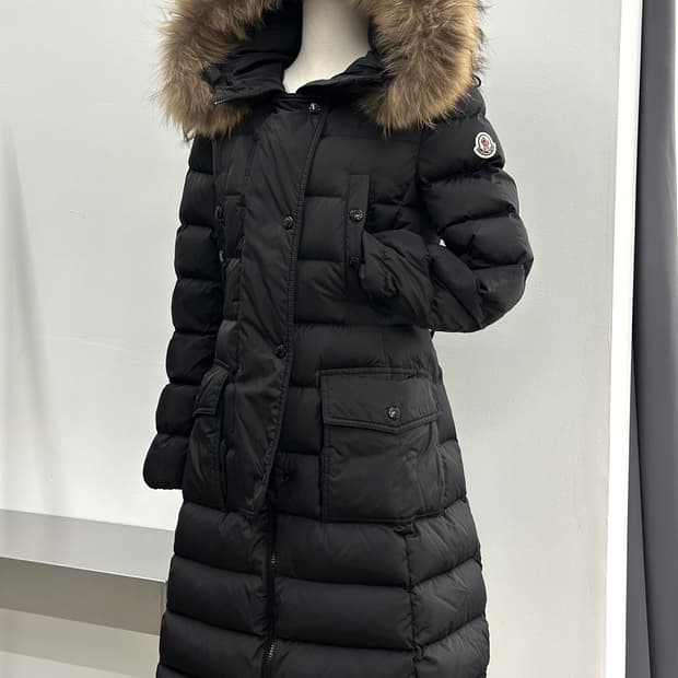 몽클레어 클로에 라쿤 퍼 롱패딩 (00)