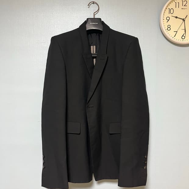 릭오웬스 원버튼 블레이져