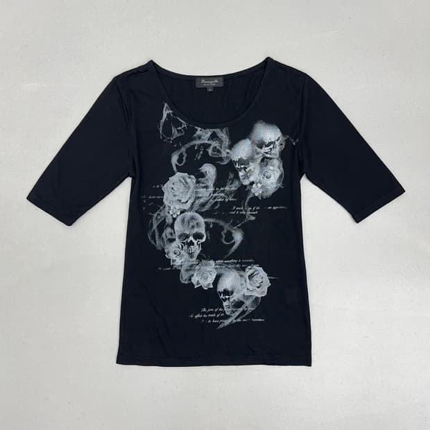 BERNING SHO 프린팅 반팔티