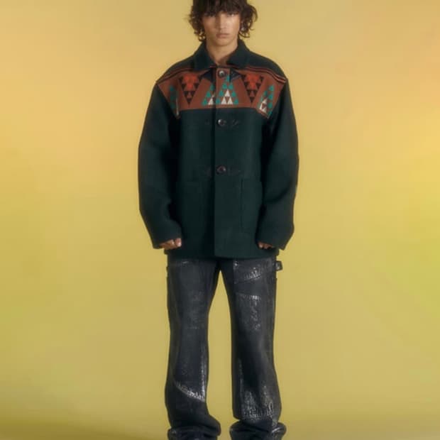 Andersson Bell 앤더슨벨 울 하프 코트 XL