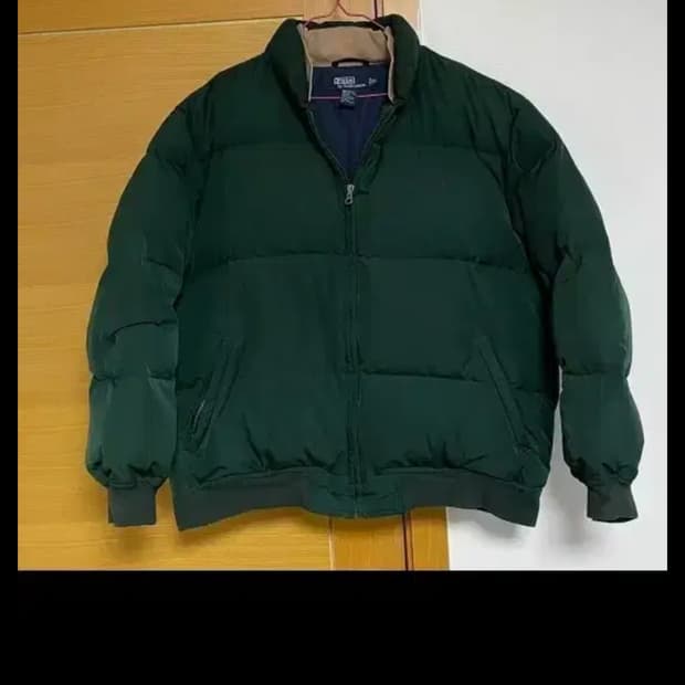 폴로 푸퍼 패딩 딥그린 XL