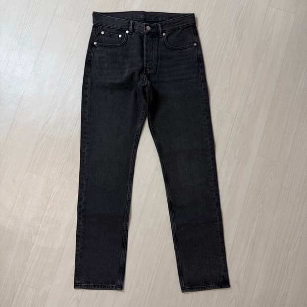 아르켓 파크 워시드 블랙진