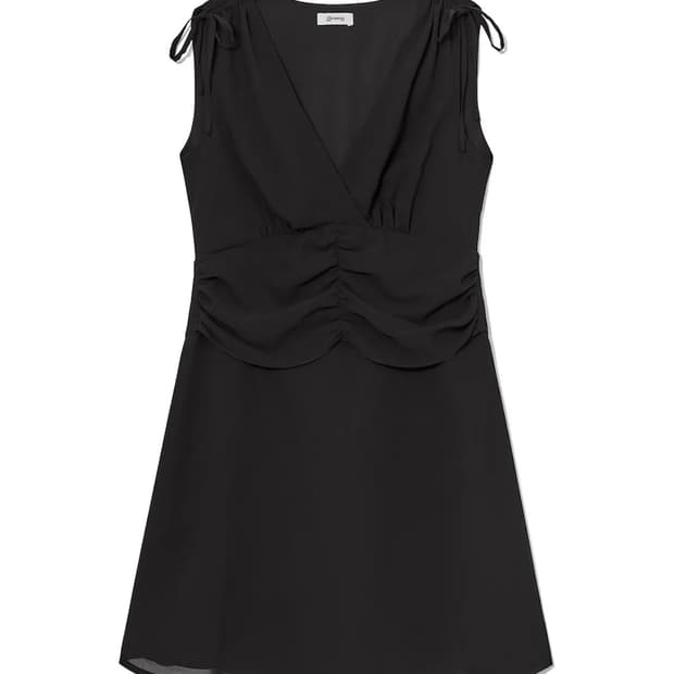 GLOWNY LINA SHIRRING DRESS 
