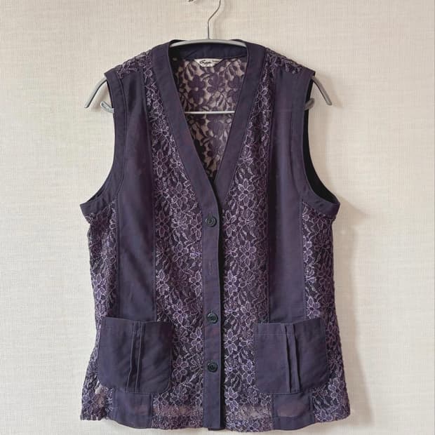 Vintage Lace Vest