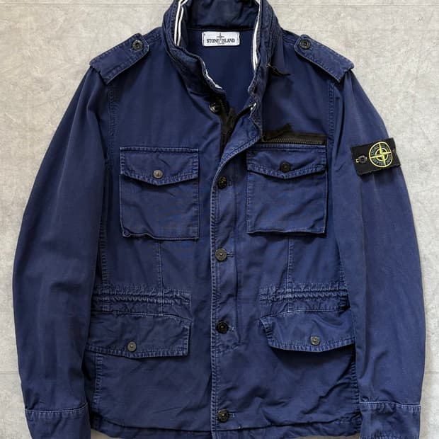 Stone Island 스톤아일랜드 2012FW 가먼트다잉 밀리터리 자켓