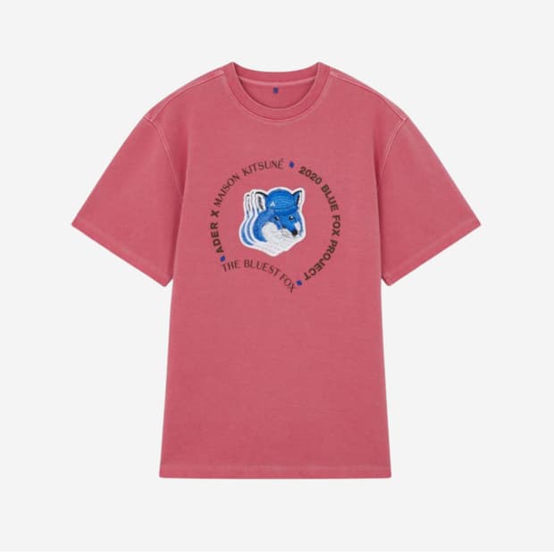 아더에러 메종키츠네 트리플폭스 티셔츠 A1