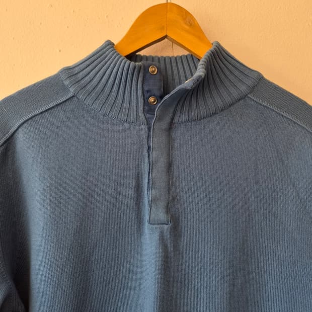 휴고보스 남성 버진울하프넥니트 XL사이즈