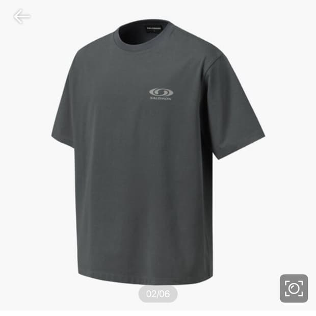 살로몬 카모 숏 슬리브 [다크차콜] S252001HTS68 / LC