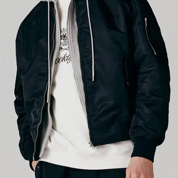 지오다노 봄버 자켓 항공점퍼