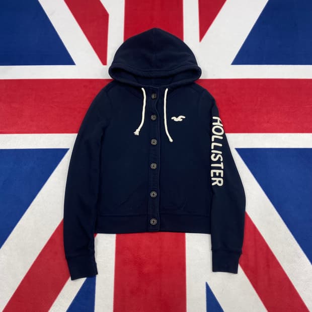 홀리스터 후드가디건 여성 M 