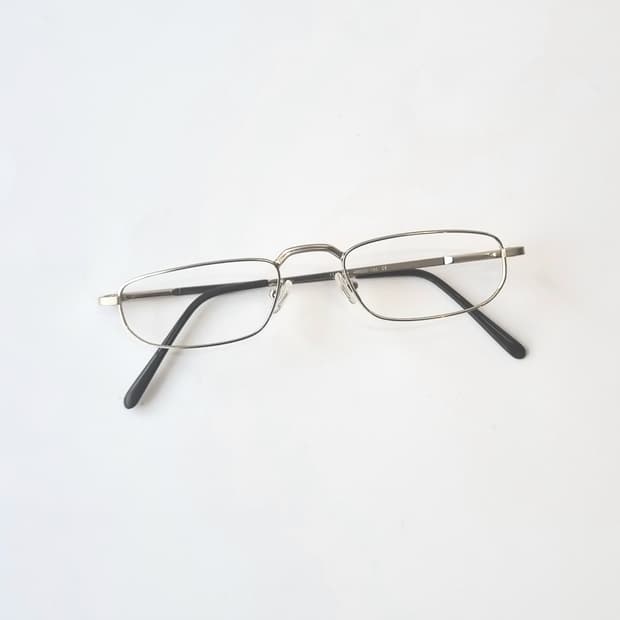데드스탁  긱시크 트렌디한 사각 메탈 안경테 452