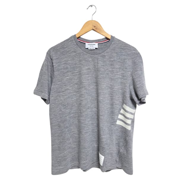 톰브라운 4바 울 반팔 티셔츠