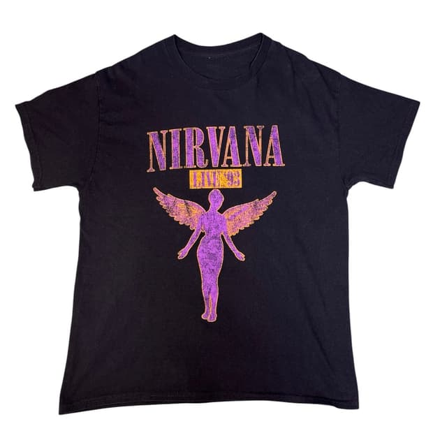 빈티지 너바나 NIRVANA LIVE 93 IN UTERO TOUR 밴드