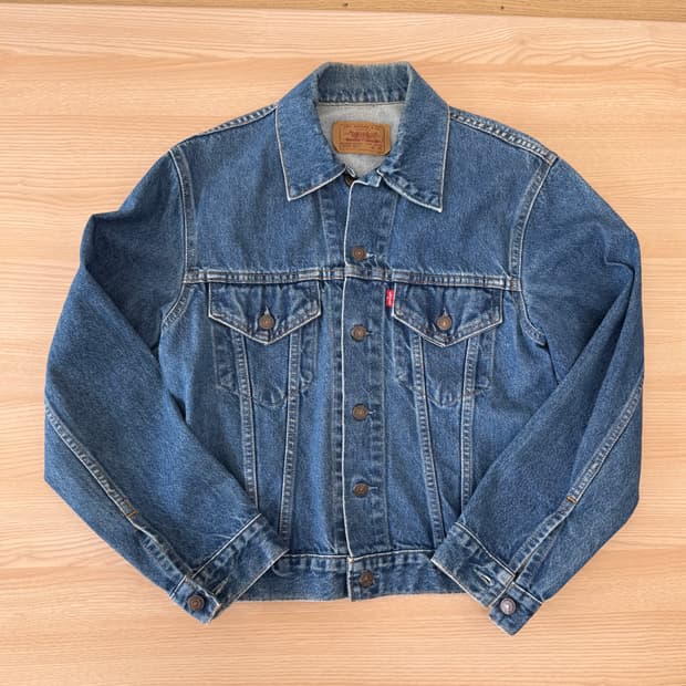 90s 빈티지 리바이스 70505 데님 트러커 자켓