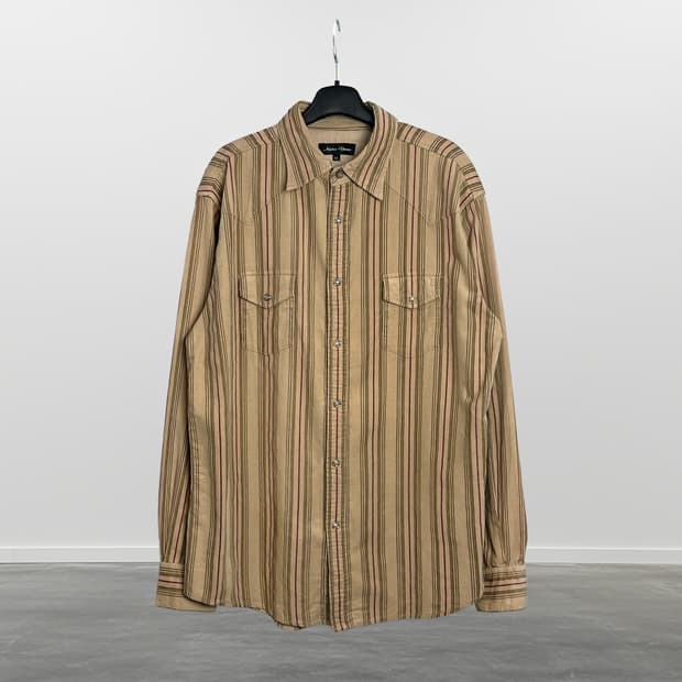 NOTA BENE 코듀로이 스트라이프 셔츠