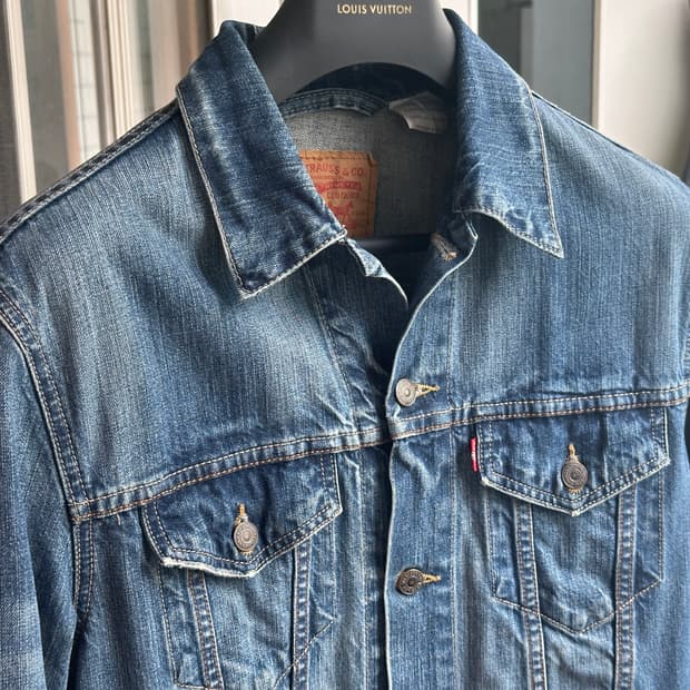 [Levi's] 오리지널 4포켓 데님 트러커 자켓 (Size L)