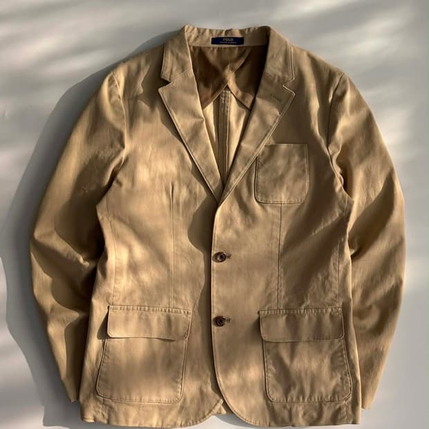 [XL]폴로 랄프로렌 베이지 치노 블레이져 자켓