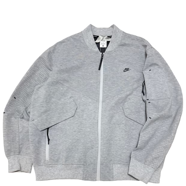 나이키 테크팩 그레이 봄버 자켓