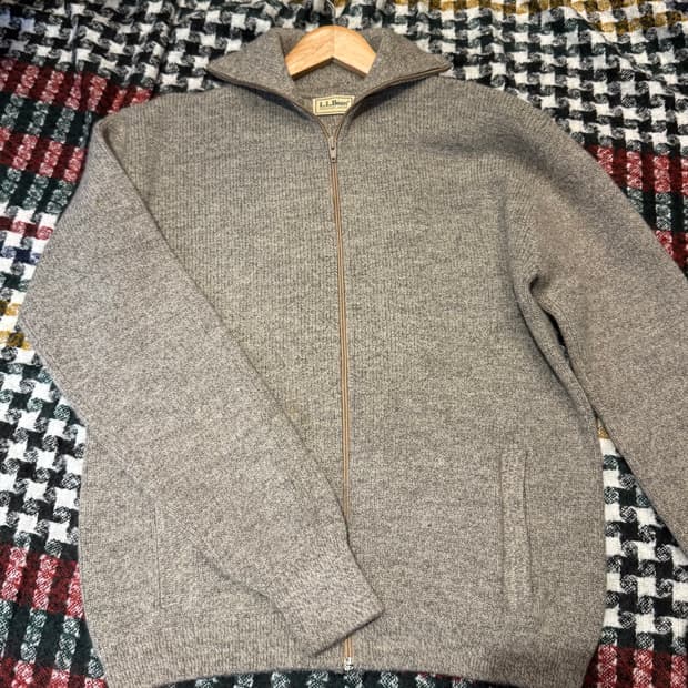 엘엘빈 LLBean 니트집업