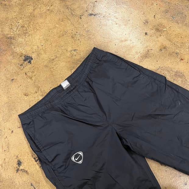 [정품/L] 나이키 블랙 바람막이 트레이닝 바지 b14