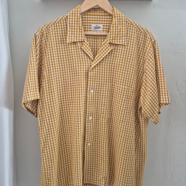 [정품/MADE IN ITALY] 포르텔라(FORTELA) 깅엄 체크 오