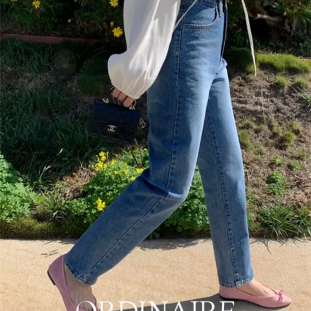 가내스라 시그 데님 진청 숏 S