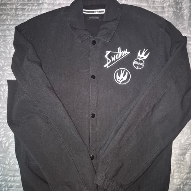 [블랙/size50]MCQ 스왈로우 재킷 판매합니다.