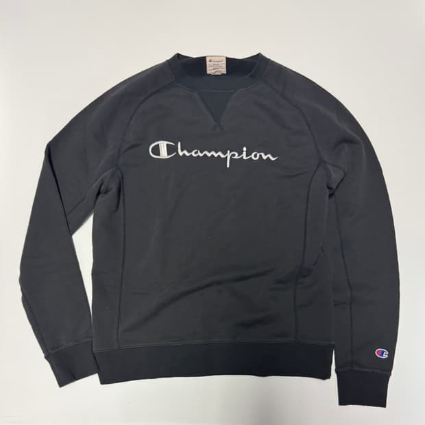 챔피온 스펠아웃 트레이닝 맨투맨 M 블랙