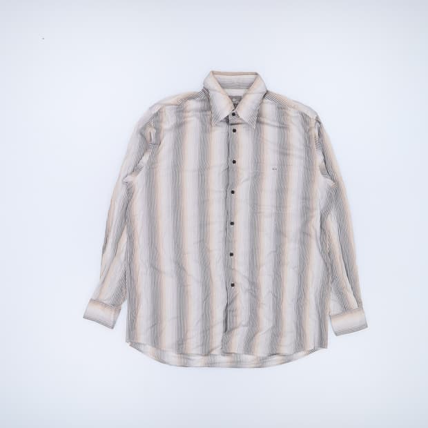 [5] 라코스테 그라데이션 스트라이프 긴팔 셔츠 남방 0108J