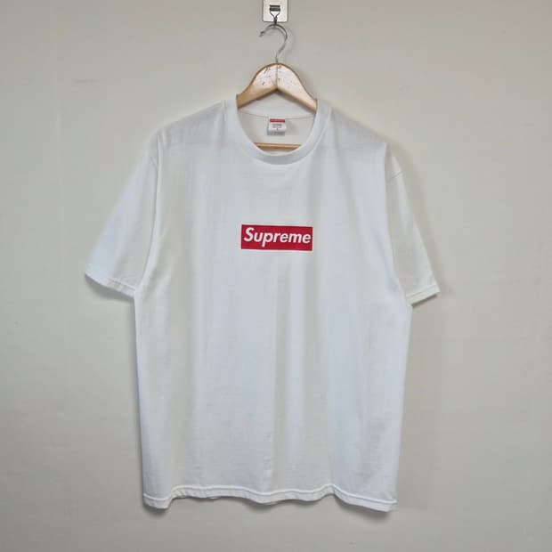 슈프림supreme 박스로고 티셔츠 L사이즈 - T53