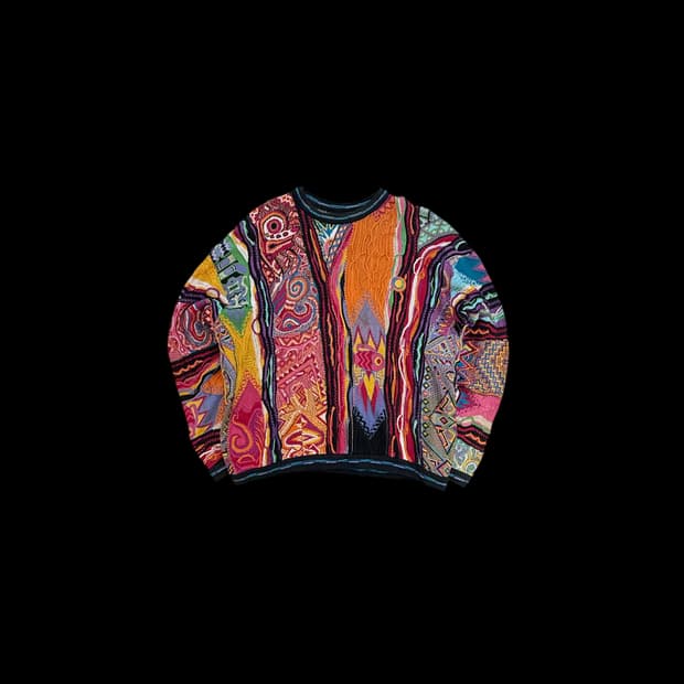 쿠지 (COOGI) 수베니어 니트