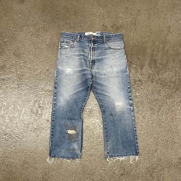 00s Levis517 데님 부츠컷 (35“)