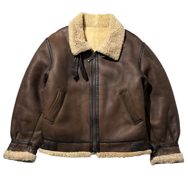 Tipicosi B-3 램스틴 시어링 무스탕 봄버 자켓