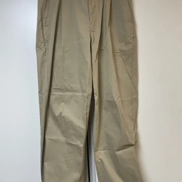 [1] 노드아카이브 레귤러 테이퍼드 팬츠(라이트 카키)