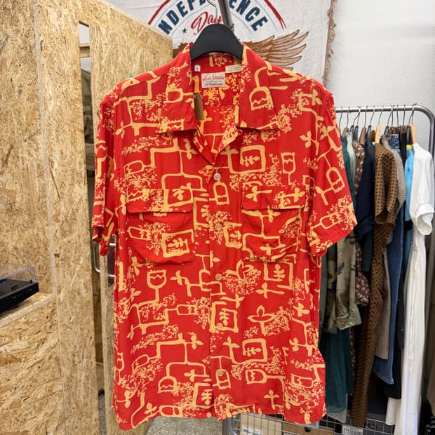 LVC 1940‘s 오픈 카라 하와이안 셔츠